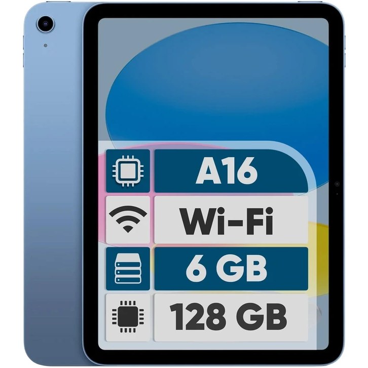 تبلت 11 اینچ اپل مدل iPad 2025 Wi-Fi ظرفیت 128 گیگابایت و رم 6 گیگابایت